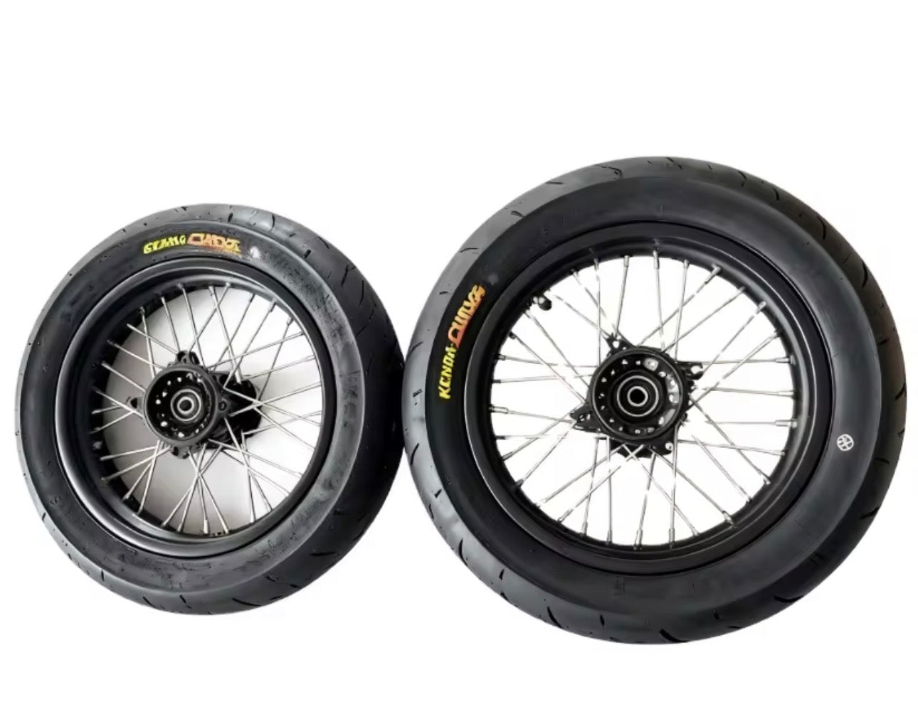 12/12 front and rear supermotos for tuttio/yozma/strike/valtinsu
