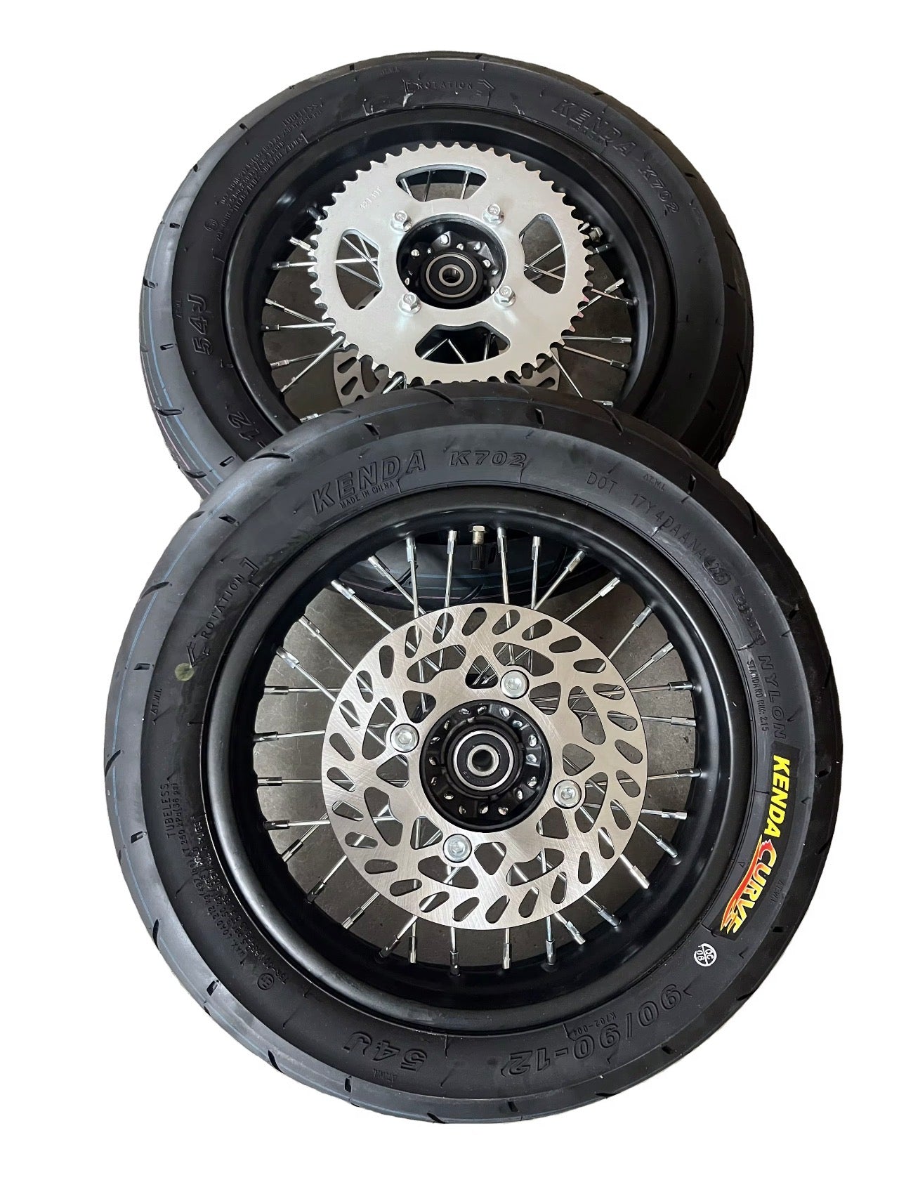 12/12 front and rear supermotos for tuttio/yozma/strike/valtinsu