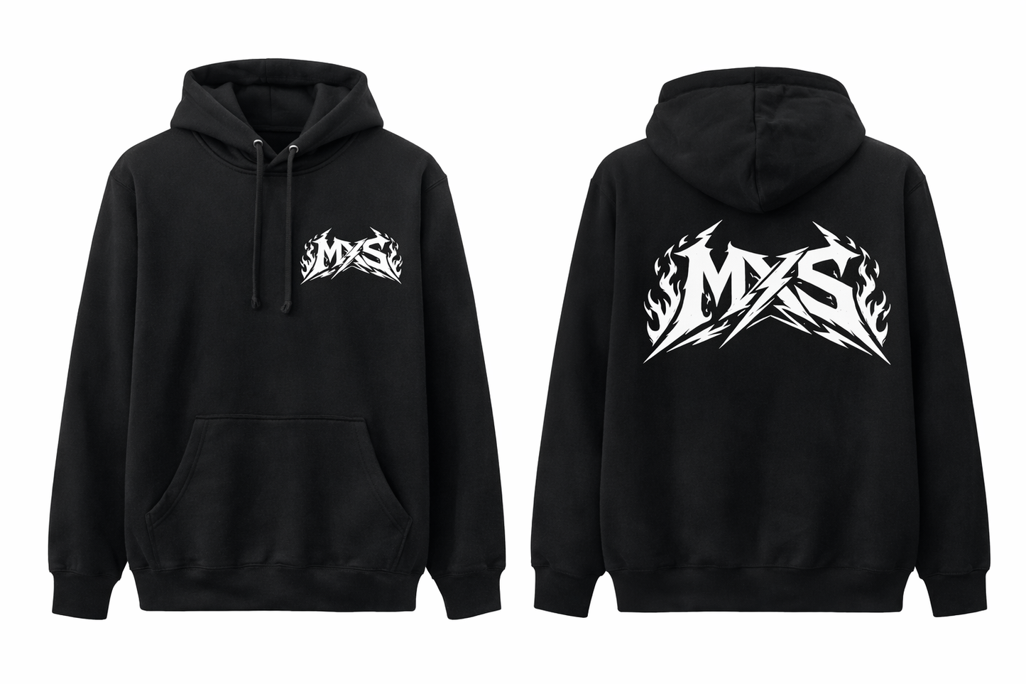 Mxs Hoodie V2 - Black